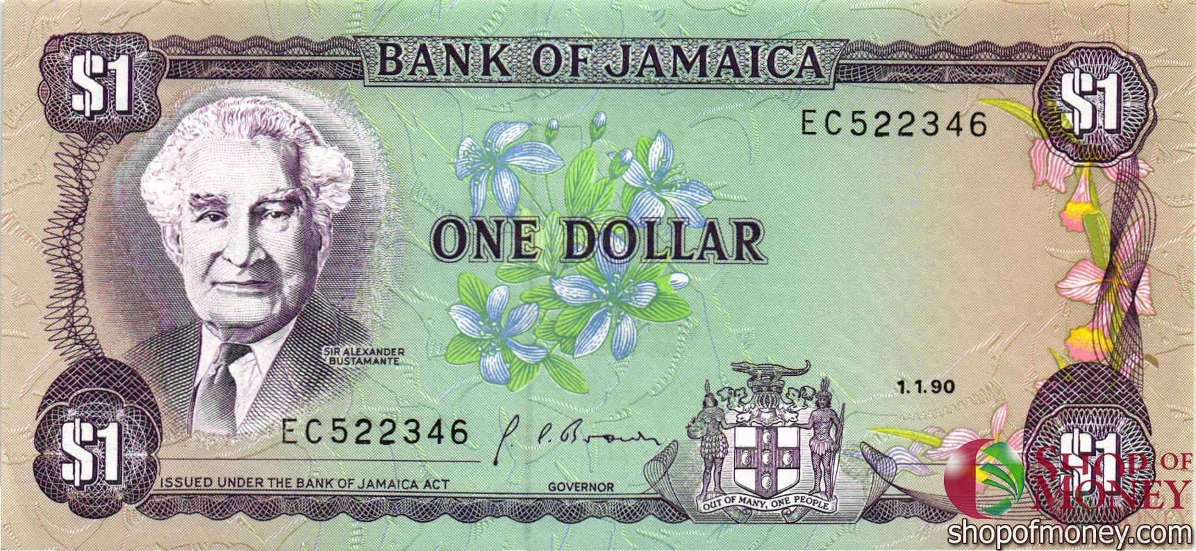 ЯМАЙКА 1 ДОЛЛАР