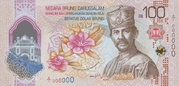 БРУНЕЙ 100 РИНГГИТ мини 1