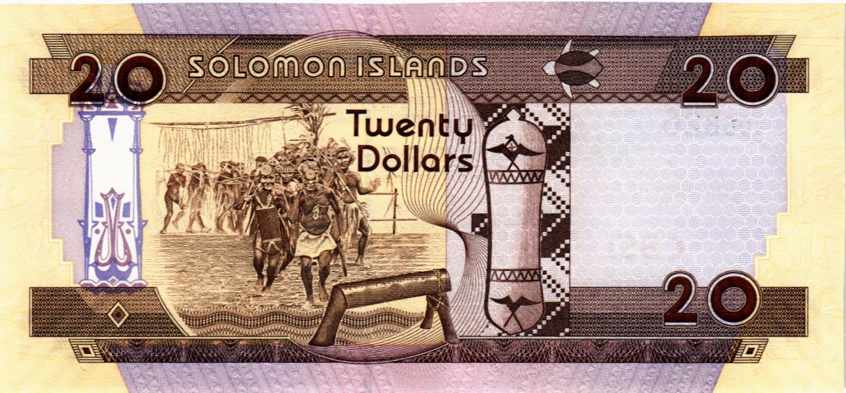 СОЛОМОНОВЫ ОСТРОВА 20 ДОЛЛАРОВ (C/2) мини 2