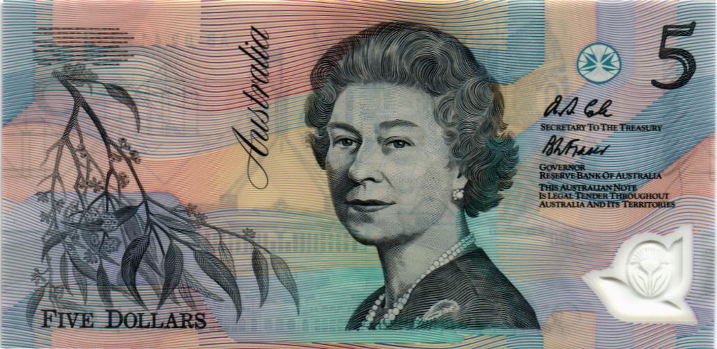 АВСТРАЛИЯ 5 ДОЛЛАРОВ мини 1
