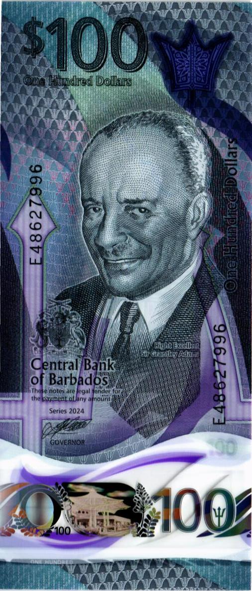 БАРБАДОС 100 ДОЛЛАРОВ