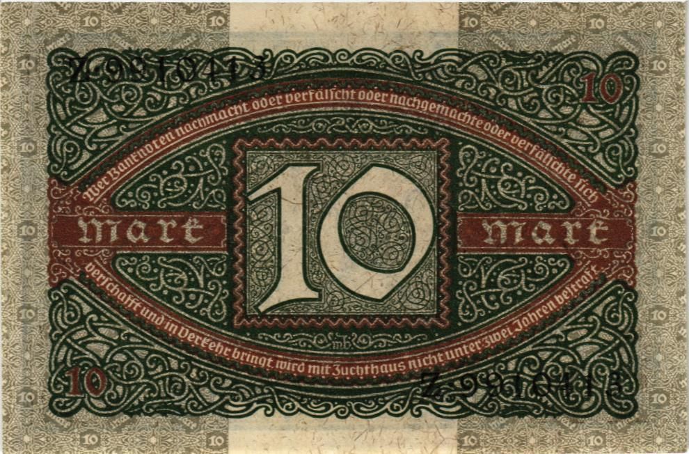 ГЕРМАНИЯ 10 МАРОК мини 2