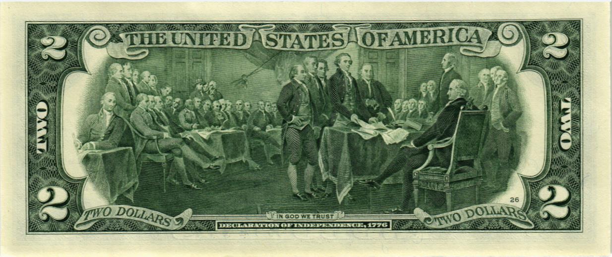 США 2 ДОЛЛАРА (K - ДАЛЛАС) мини 2