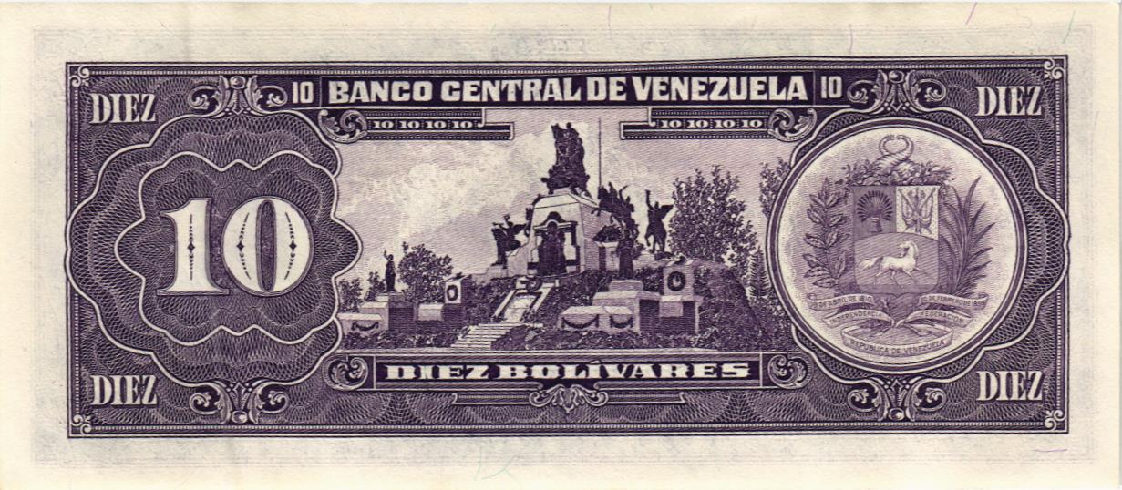 ВЕНЕСУЭЛА 10 БОЛИВАР мини 2