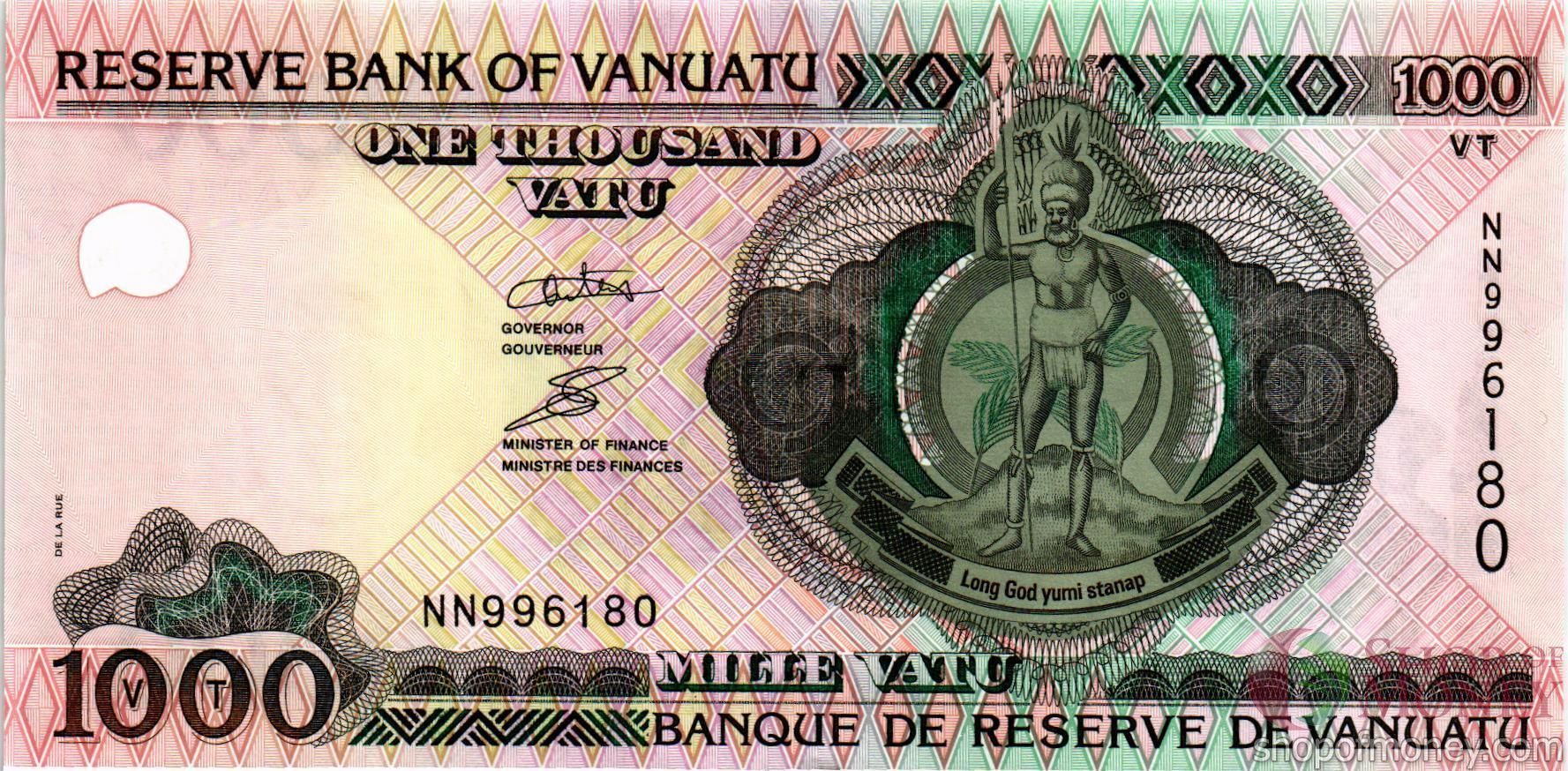 ВАНУАТУ 1000 ВАТУ UNC