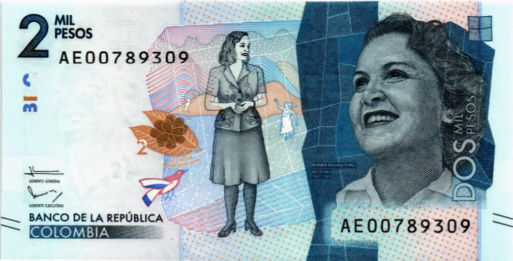 КОЛУМБИЯ 2000 ПЕСО
