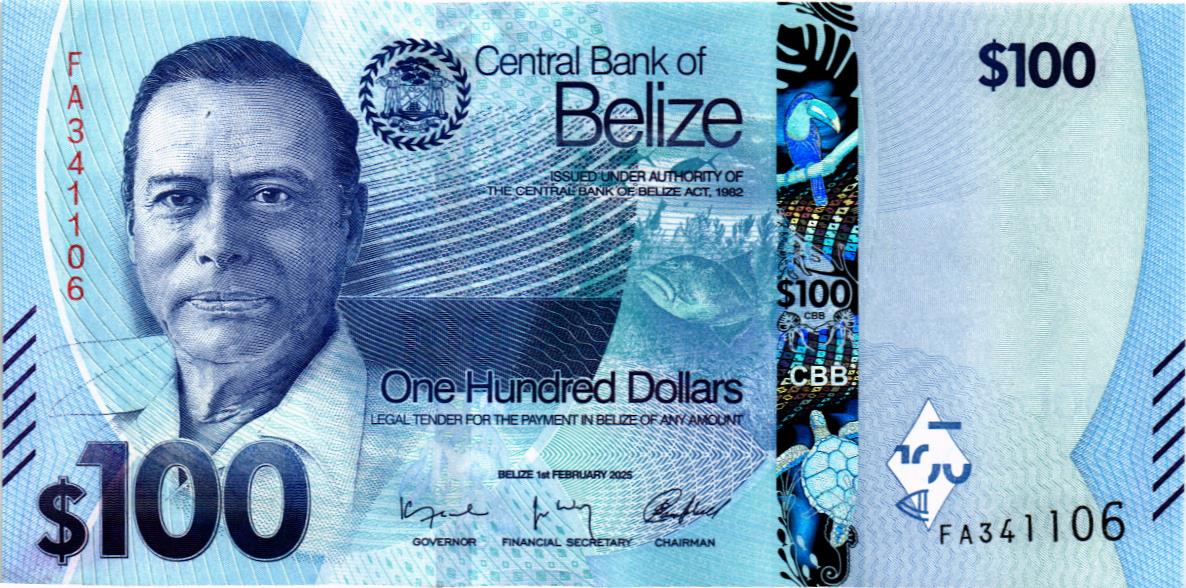 БЕЛИЗ 100 ДОЛЛАРОВ мини 1