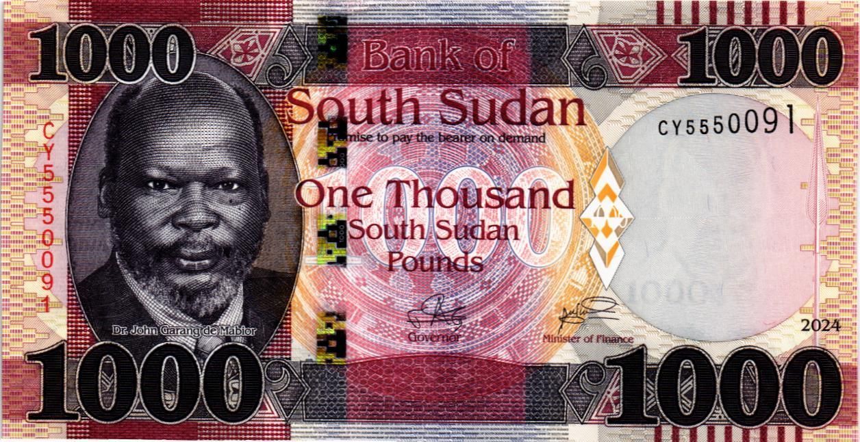 ЮЖНЫЙ СУДАН 1000 ФУНТОВ мини 1