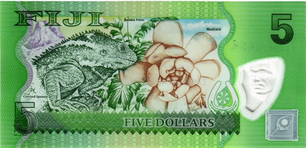 ФИДЖИ 5 ДОЛЛАРОВ (ZZA - REPLACEMENT) мини 2