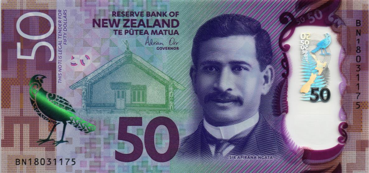 НОВАЯ ЗЕЛАНДИЯ 50 ДОЛЛАРОВ