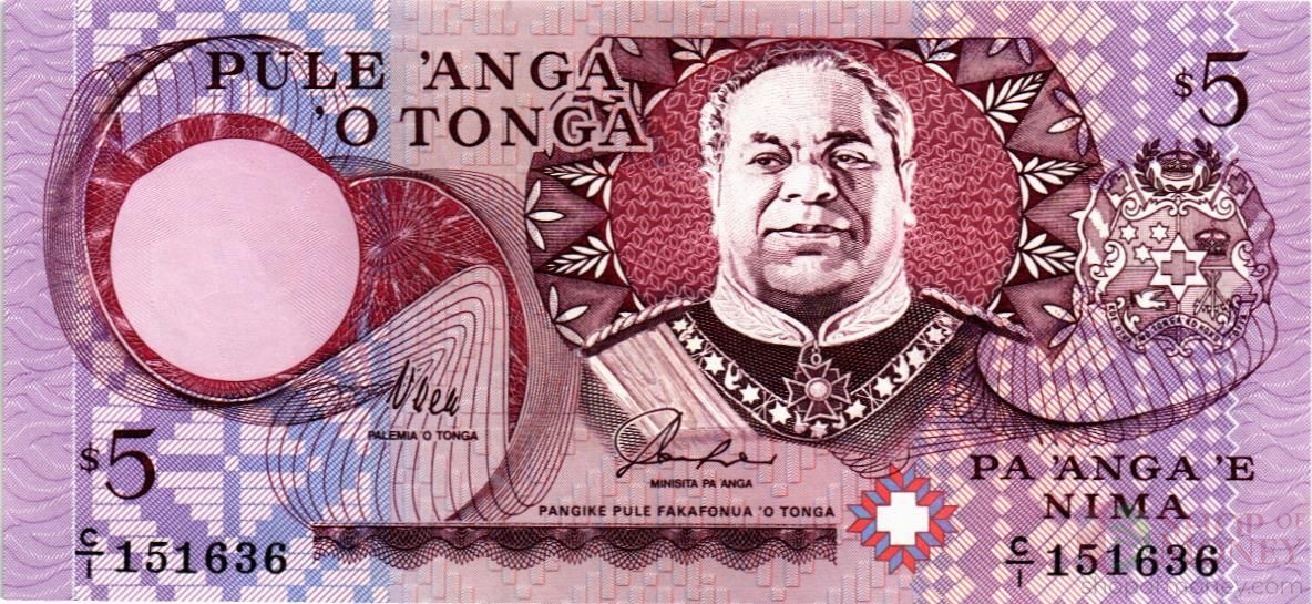 ТОНГА 5 ПААНГА