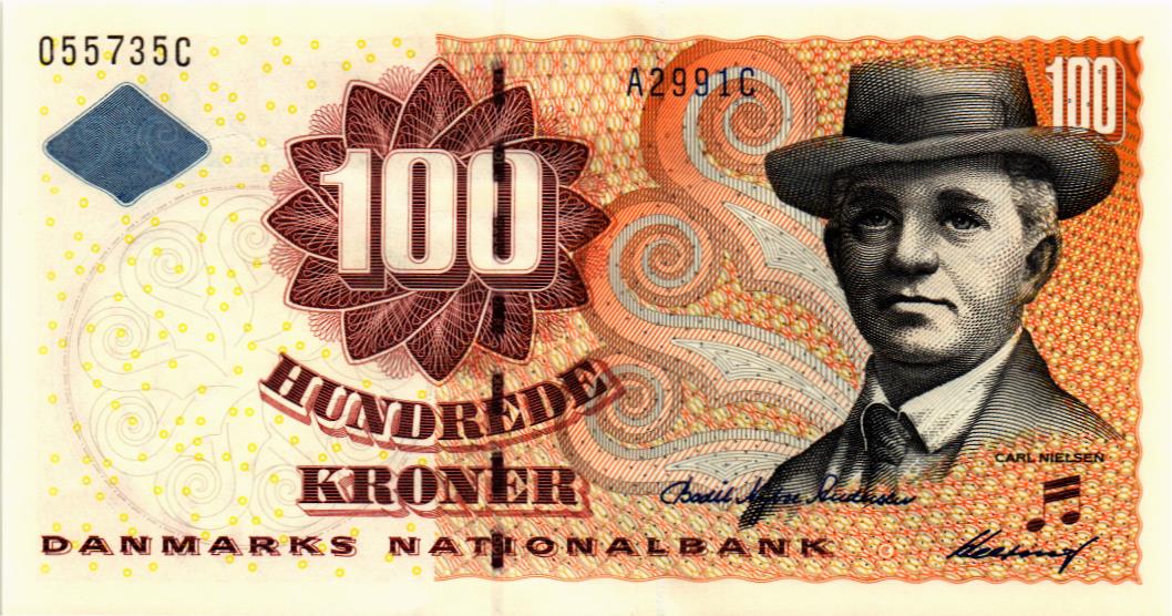 ДАНИЯ 100 КРОН мини 1