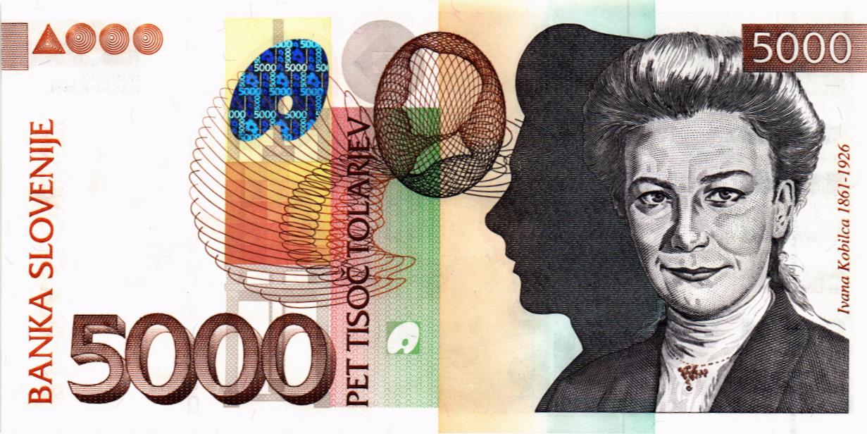 СЛОВЕНИЯ 5000 ТОЛАР