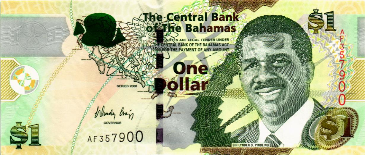 БАГАМСКИЕ ОСТРОВА 1 ДОЛЛАР