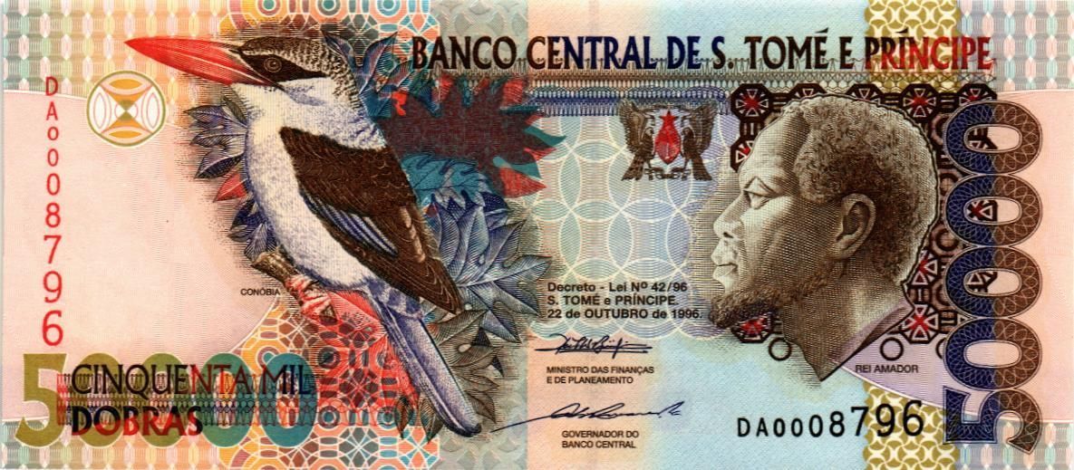 САН-ТОМЕ И ПРИНСИПИ 50000 ДОБР мини 1
