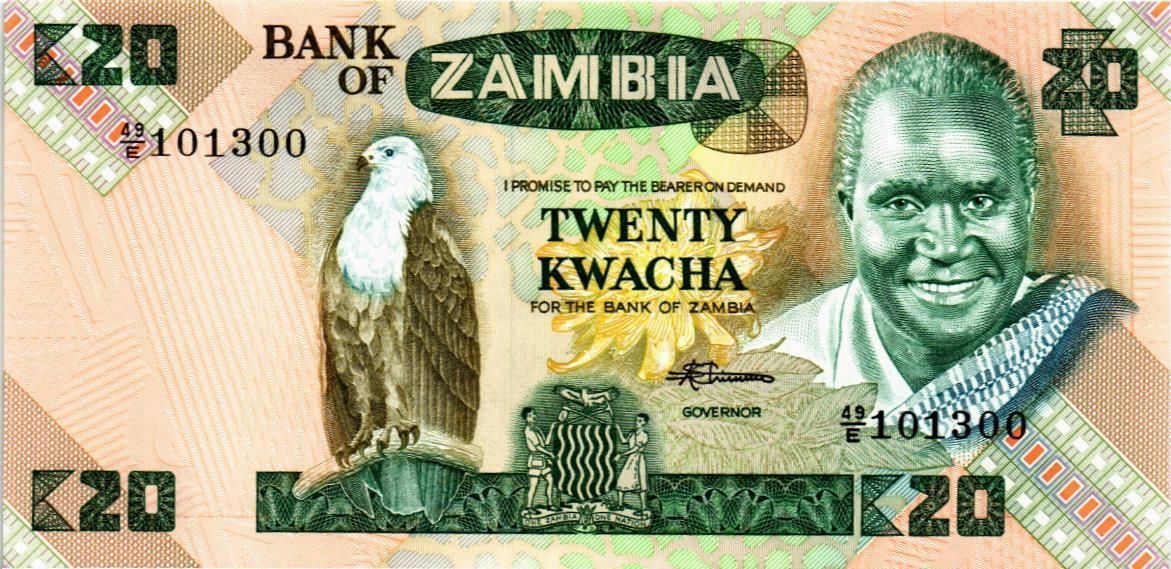 ЗАМБИЯ 20 КВАЧА мини 1