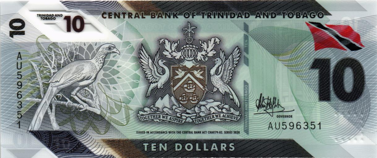 ТРИНИДАД И ТОБАГО 10 ДОЛЛАРОВ мини 1
