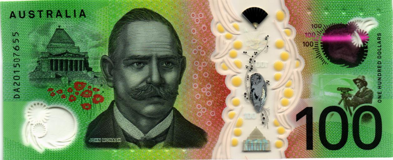 АВСТРАЛИЯ 100 ДОЛЛАРОВ мини 2