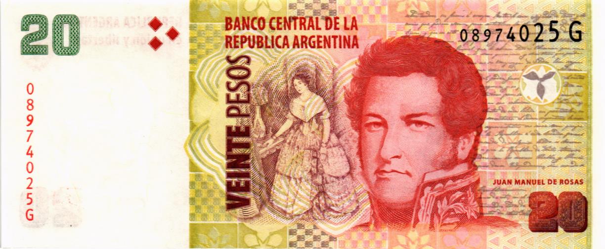 АРГЕНТИНА 20 ПЕСО
