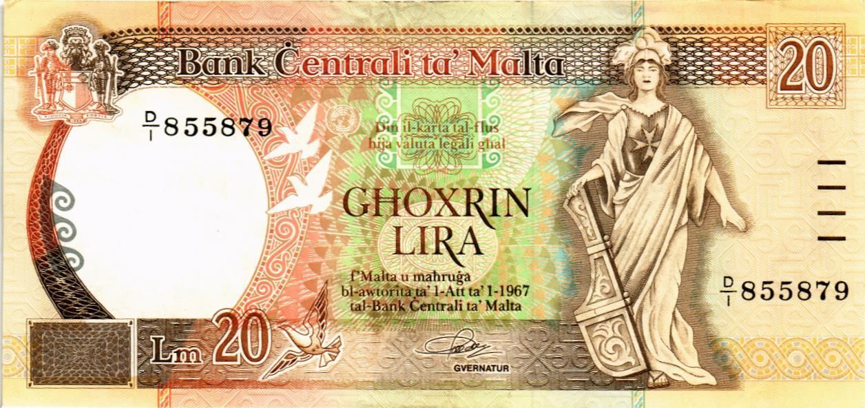 МАЛЬТА 20 ЛИР мини 1