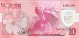 ОСТРОВ СВЯТОЙ ЕЛЕНЫ 10 ФУНТОВ мини 2