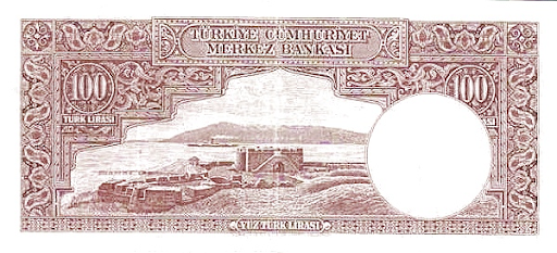 исторические достопримечательности на турецких бонах