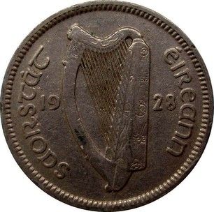 монета старинная 1928 г