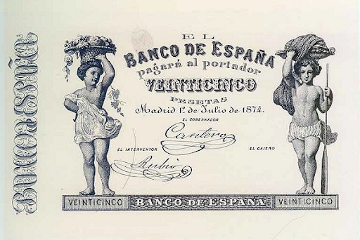 банкноты испанцев