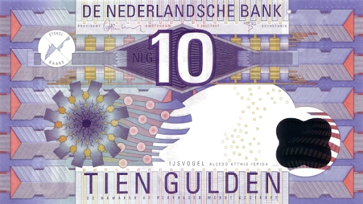 дизайн голландских банкнот