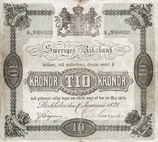 валюта в Стокгольме название