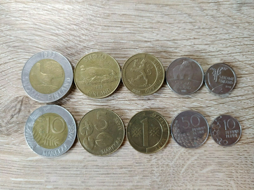 разменные монеты финнов