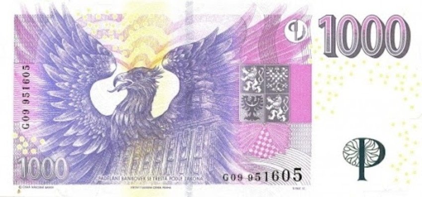 чешские банкноты