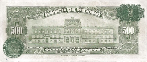 мексиканские денежные единицы в начале 20 века