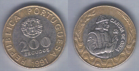 португальские монеты внешний вид