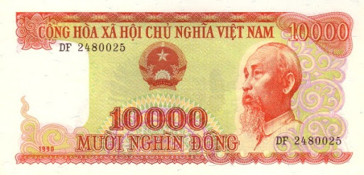 как называется денежные знаки у вьетнамцев