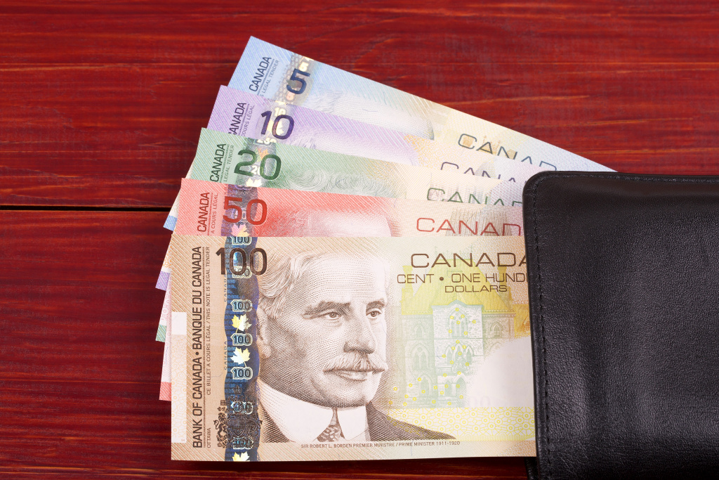 история денег Канады