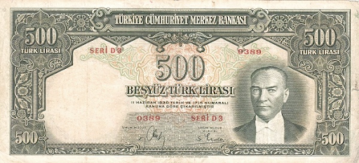 стамбульские денежные знаки