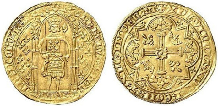 валюта в Париже в 14 веке
