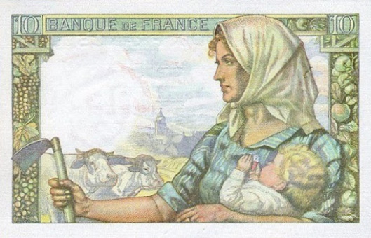 платежные средства в Париже во время фашистской оккупации