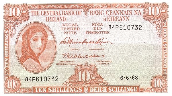 история ирландских банкнот