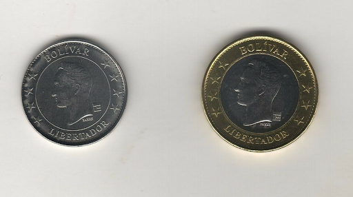 реверс венесуэльских монет