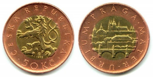 как называются монеты в Чехии