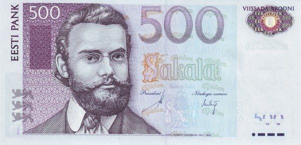 денежная единица эстонцев