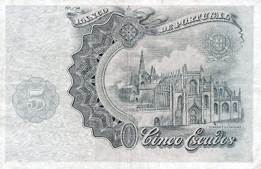 деньги португальцев в начале 20 века