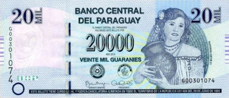 платежные единицы Парагвая