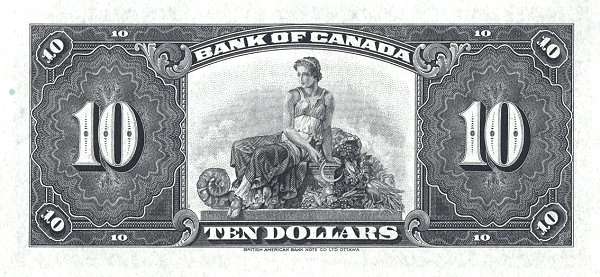 десятидолларовый денежный знак 