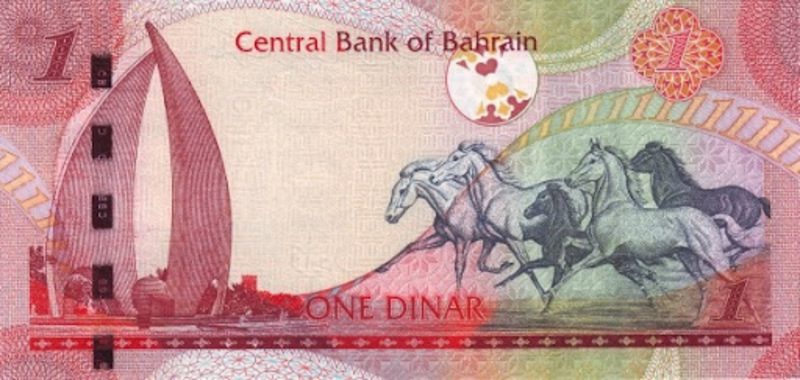 банкноты Бахрейна