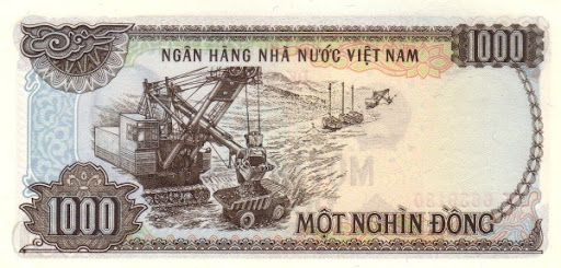 знак вьетнамского донга 