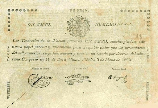 история денег мексиканцев