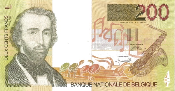бельгийская банкноты